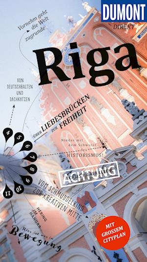 Cover for Jochen Könnecke · DuMont direkt Reiseführer Riga (Book) (2024)