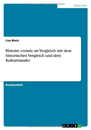 Cover for Blech · Histoire croisée im Vergleich mit (Paperback Book) [German edition] (2011)