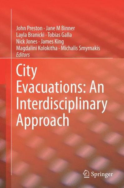 Cover for John Preston · City Evacuations: An Interdisciplinary Approach (Inbunden Bok) [2015 edition] (2014)