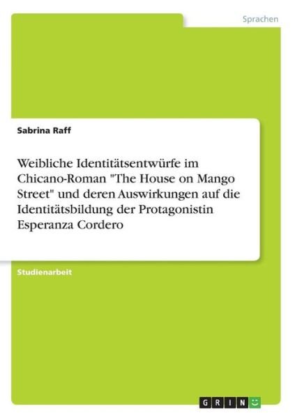 Cover for Raff · Weibliche Identitätsentwürfe im Ch (Buch)