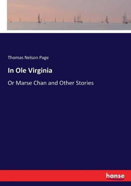 Cover for Page · In Ole Virginia (Bok) (2017)