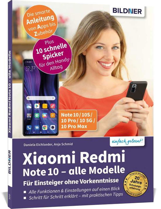 Cover for Anja Schmid · Xiaomi Redmi Note10 / 10S / 10 Pro / 10 5G - Für Einsteiger ohne Vorkenntnisse (Paperback Book) (2021)