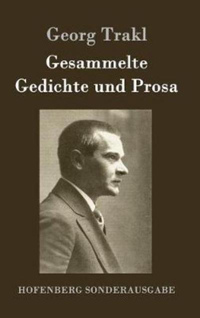 Cover for Trakl · Gesammelte Gedichte und Prosa (Book) (2016)