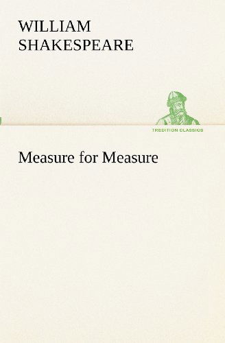 Cover for William Shakespeare · Measure for Measure (Tredition Classics) (Paperback Bog) (2012)