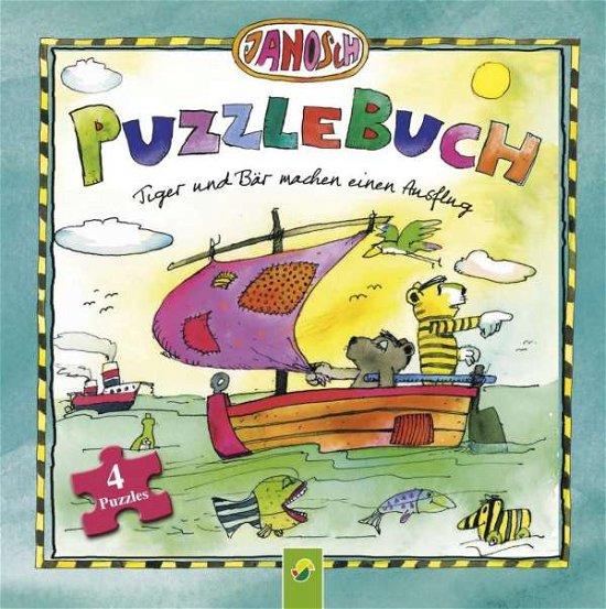 Cover for Janosch · Puzzlebuch,Tiger und Bär machen (Book)