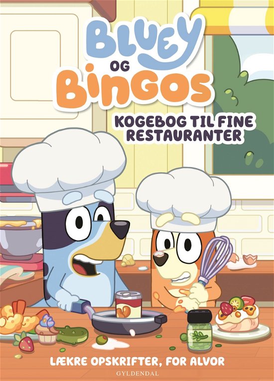 Cover for Ludo Studio Pty Ltd · Bluey: Bluey - Bluey og Bingos kogebog til fine restauranter (Spiralbog) [1. udgave] (2024)