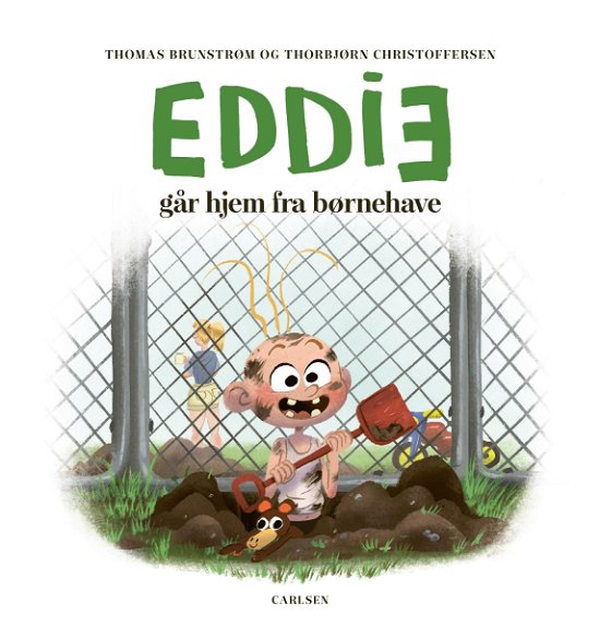 Cover for Thomas Brunstrøm · Eddie: Eddie går hjem fra børnehave (Bound Book) [1º edição] (2022)