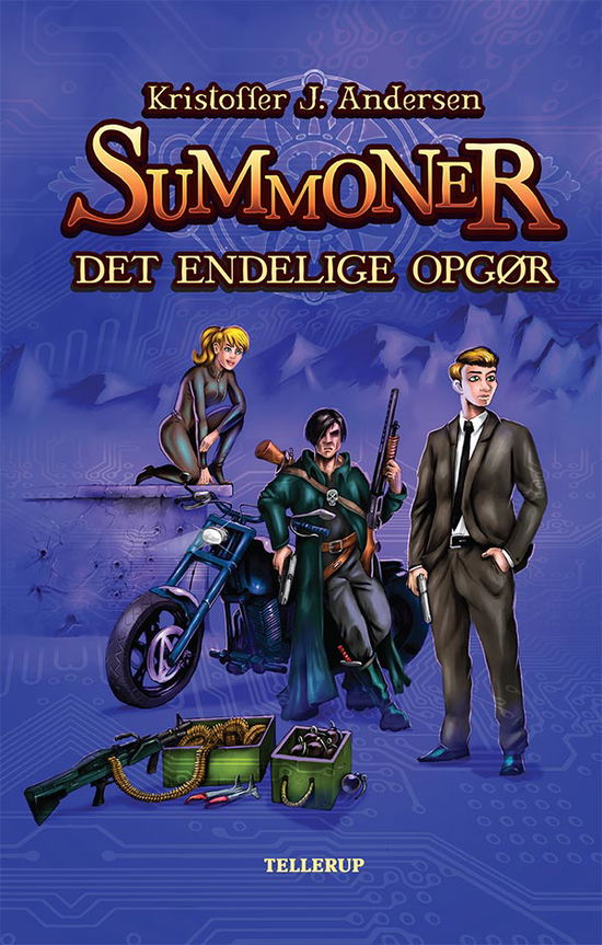 Cover for Kristoffer J. Andersen · Summoner, 3: Summoner #3: Det endelige opgør (Hardcover Book) [1.º edición] (2020)