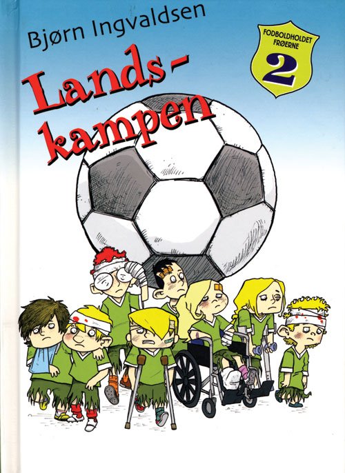Fodboldholdet Frøerne: Fodboldholdet Frøerne (2) Landskampen - Ingvaldsen Bjørn - Books - Flachs - 9788762720763 - October 2, 2013