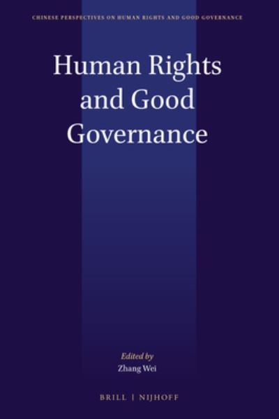 Cover for Wei Zhang · Human rights and good governance (Book) (2016)