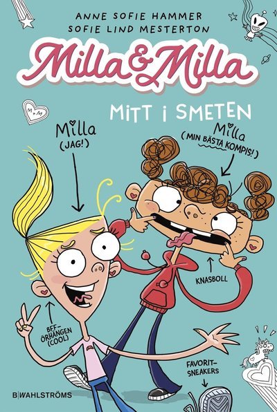 Cover for Anne Sofie Hammer · Mitt i smeten (Gebundesens Buch) (2023)
