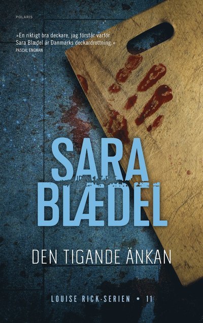Cover for Sara Blædel · Den tigande änkan (Innbunden bok) (2022)