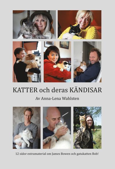 Cover for Anna-Lena Wahlsten · Katter och deras kändisar (Indbundet Bog) (2020)