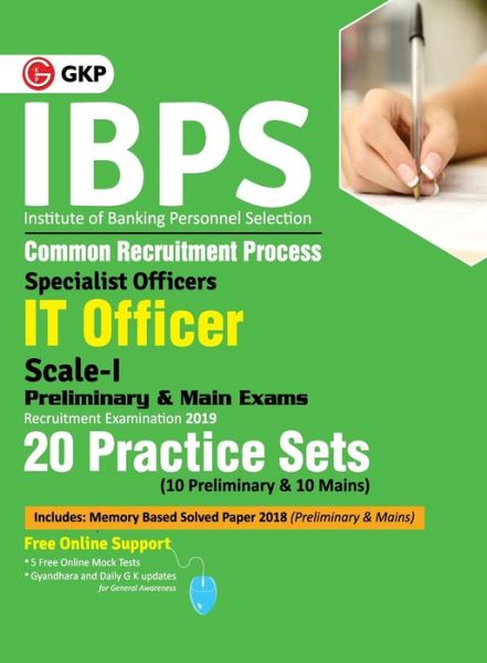 Ibps 2019 Specialist Officers it Officer Scale I (Preliminary & Main) - 20 Practice Sets - Gkp - Books - G. K. Publications - 9789389573763 - December 6, 2019