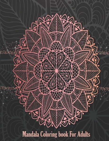 Cover for Mandala Coloring Book · Mandala Coloring Book For Adults (Paperback Book) (2020)