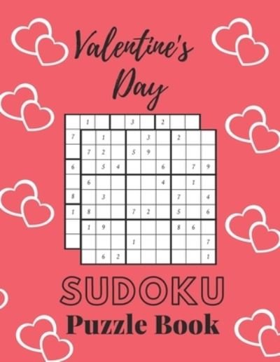 Cover for Aymane Jml · Valentine's Day Sudoku Puzzle Book (Paperback Book) (2021)