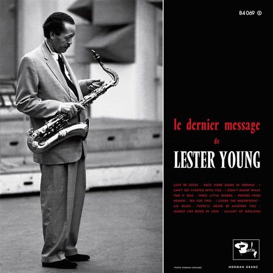 Cover for Lester Young · Le Dernier Message (LP) (2022)