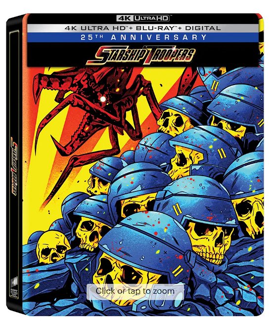 Cover for Starship Troopers 25th Anniversary (4K UHD Blu-ray) (2022)