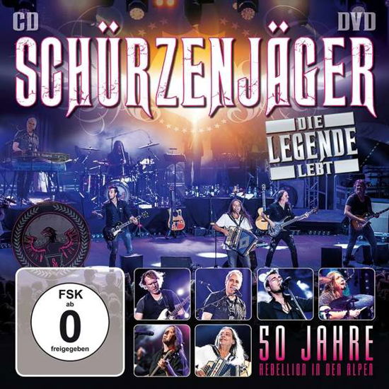 Cover for SCHŘRZENJńGER · Die Legende Lebt - 50 Jahre Rebellion in den Alpen (CD) (2018)