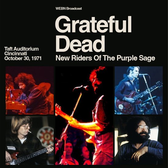 Cover for Grateful Dead New Riders of T · Taft Auditorium Cincinnati Oct (CD) (2022)