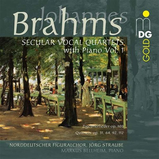 Cover for Brahms / Straube,jorg · Secular Choral Works with Piano Vol. 1 (CD) (2015)