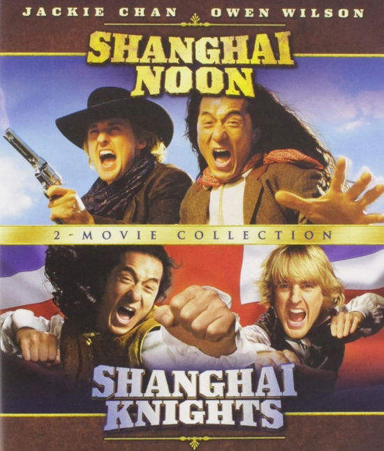 Cover for Shanghai Noon &amp; Shanghai Knights 2: Movie Coll (Blu-ray) (2013)