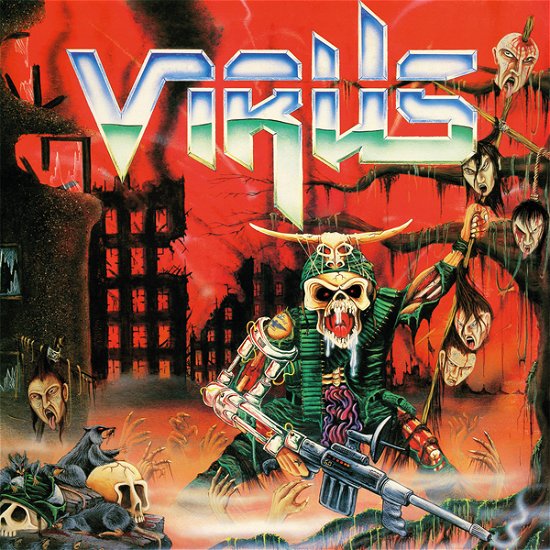 Cover for Virus · Force Recon (Clear / Green Splatter Vinyl) (LP) (2022)