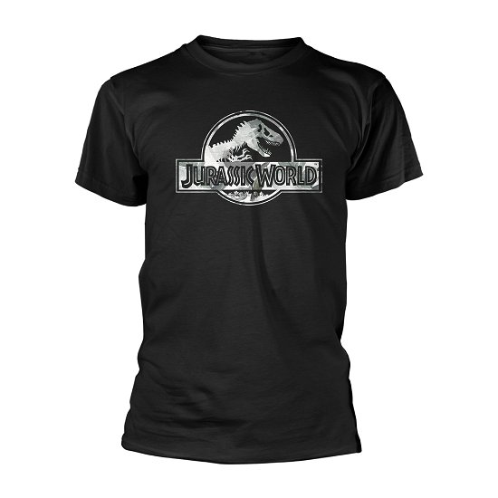 Cover for Jurassic World · Logo (T-shirt) [size XL] [Black edition] (2018)