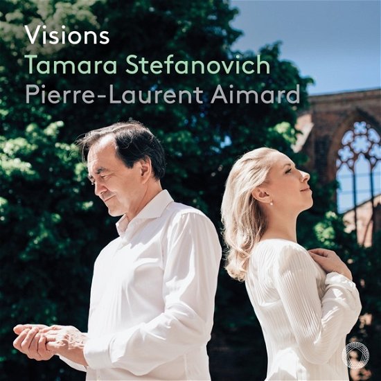 Cover for Aimard, Pierre-Laurent / Tamara Stefanovich · Visions (CD) (2022)