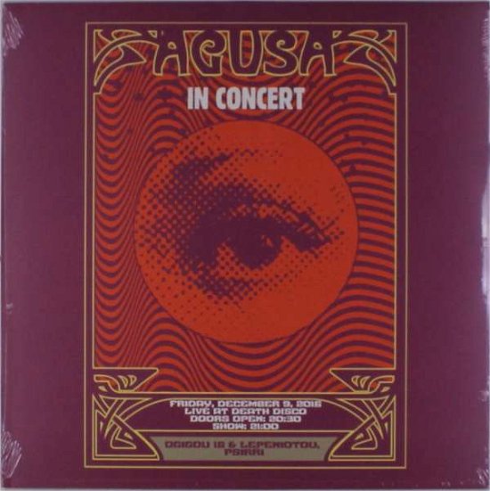 Cover for Agusa · In Concert (clear) (LP) [Coloured edition] (2018)