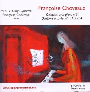 Piano Quintet & String Qu - Choveaux F. - Musique - Saphir - 3760028690764 - 6 janvier 2020