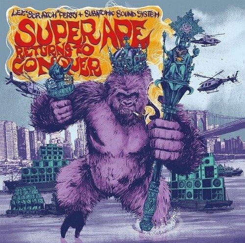 Cover for Lee -Scratch- Perry · Super Ape Returns To Conquer (LP) (2021)