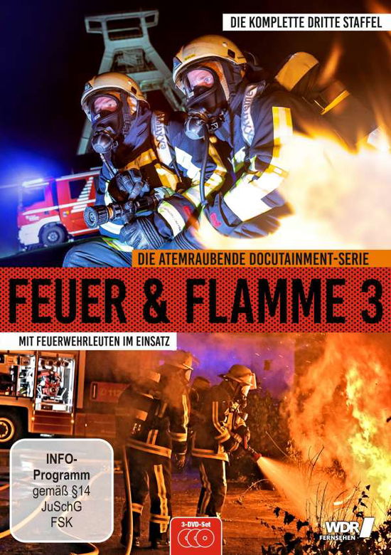 Cover for Feuer Und Flamme-mit Feuerwehrmaennern Im Einsat · Feuer Und Flamme-mit Feuerwehrmännern Im Einsat (DVD) (2020)