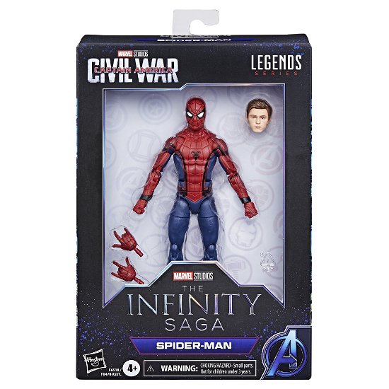 Spider-man - Hasbro Marvel Legends Captain America Civil War - Produtos -  - 5010996142764 - 7 de novembro de 2023