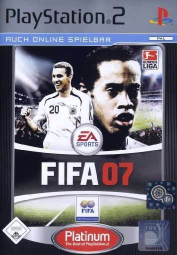 Cover for Ps2 · Fifa 07 Platinum (PS4) (2007)