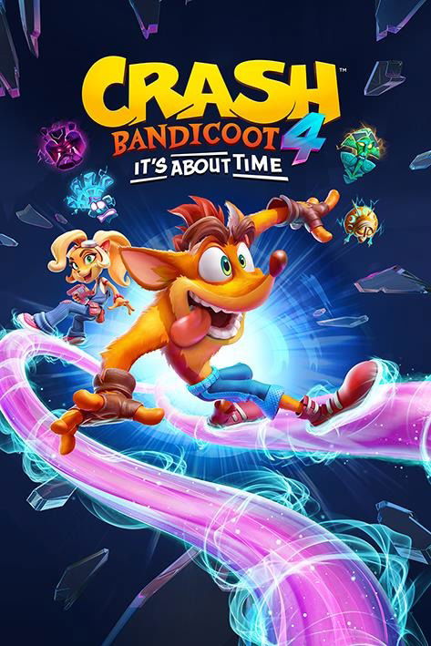 Cover for Crash Bandicoot: Pyramid · 4 Its All About Time - Ride (Poster Maxi 61X91,5 Cm) (MERCH)