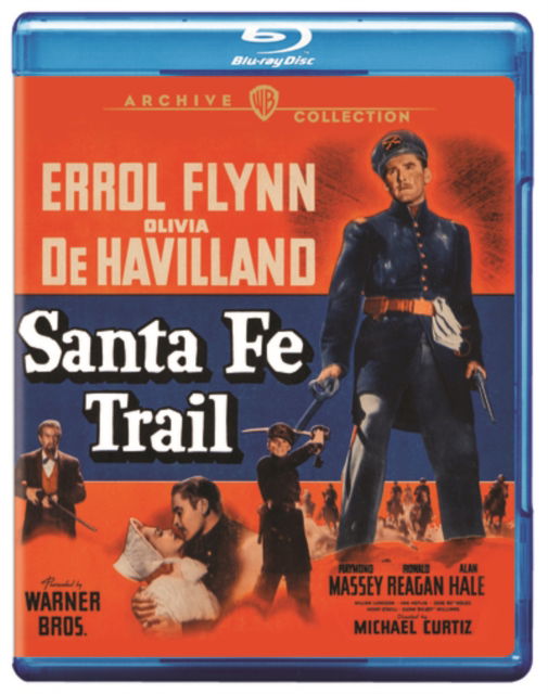 Cover for Michael Curtiz · Santa Fe Trail (Blu-ray) (2024)