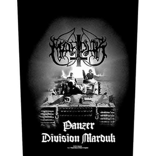 Marduk Back Patch: Panzer Division - Marduk - Gadżety - Razamataz - 5055339753764 - 19 sierpnia 2019