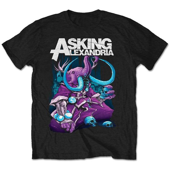 Asking Alexandria Unisex T-Shirt: Devour (Retail Pack) - Asking Alexandria - Koopwaar - Bandmerch - 5056170627764 - 