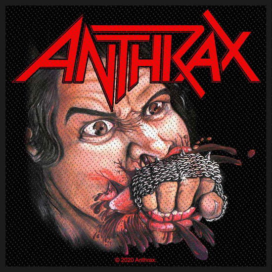 Anthrax Standard Patch: Fistful of Metal - Anthrax - Produtos - PHD - 5056365702764 - 20 de julho de 2020