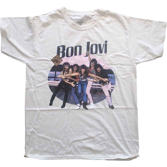 Bon Jovi Unisex T-Shirt: Breakout - Bon Jovi - Merchandise -  - 5056368686764 - 