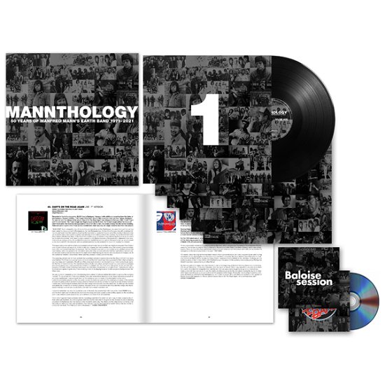 Cover for Manfred Mann's Earth Band · Mannthology (6lp + 2 DVD + Book + Slipmat) (LP) (2021)