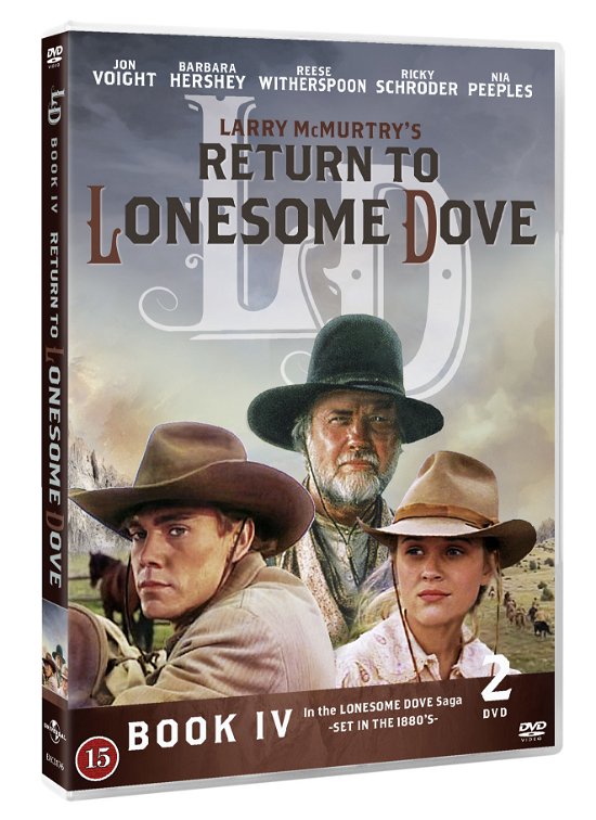 Cover for Return to Lonesome Dove (DVD) (2023)