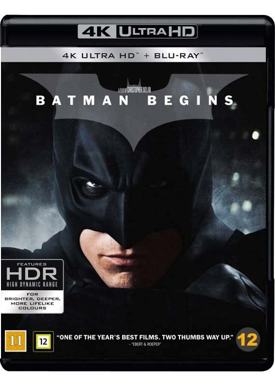 Cover for Batman · Batman Begins (4K UHD + Blu-ray) [4K edition] (2017)