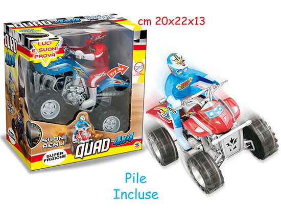 Cover for Teorema: Teo's · Quad A Frizione Luci E Suoni 3 Col. (MERCH)