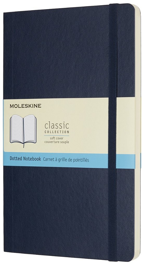 Cover for Moleskin · Moleskine Notebook Large Dotted Sap.blue Soft (Merchandise) (MERCH)