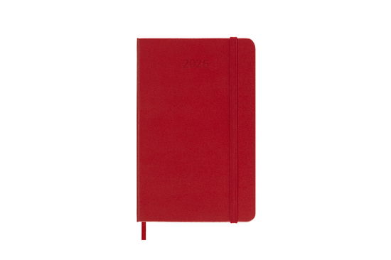 Cover for Moleskine 2026 12 Month Weekly Pocket Hardcover Diary (Buch) (2025)