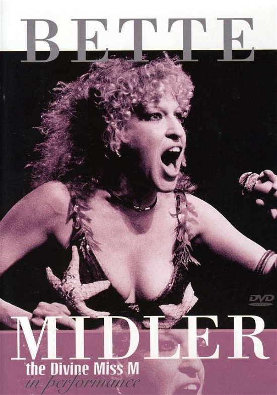Cover for Bette Midler · Divine Miss M - in Performance (DVD) (2011)