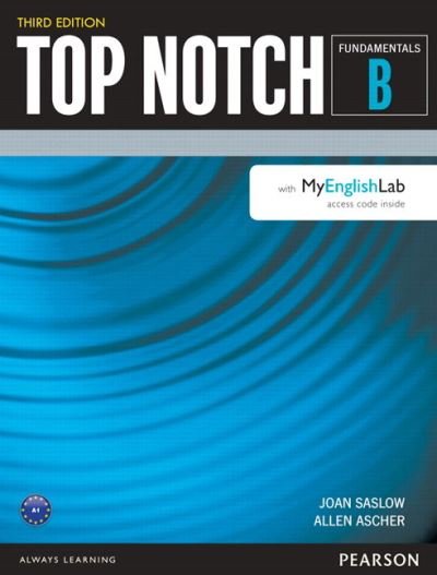 Cover for Joan Saslow · Top Notch Fundamentals SB Split B w/MEL (Book) (2015)