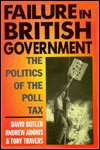 Cover for David Butler · Failure in British Government (Bog) (1995)
